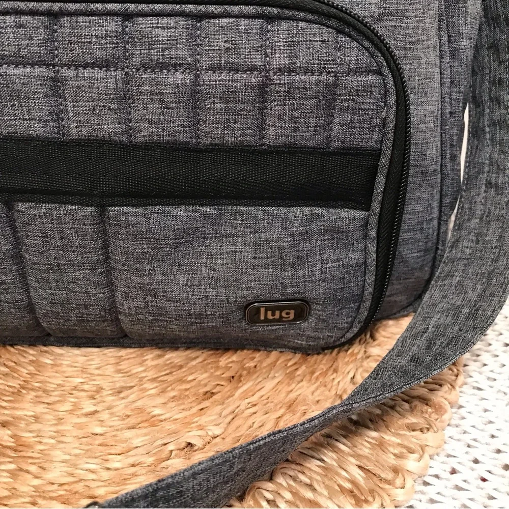LUG Puddle Jumper Overnight/Gym Bag Brushed Heather Gray